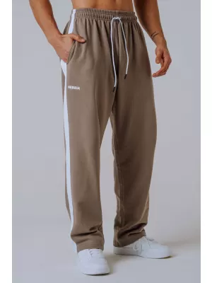 Jogginghose mit entspannter Passform POWER 904 LIGHT BROWN ASH Nebbia