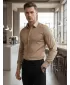 Herrenhemd DSTREET DX2681 BEIGE