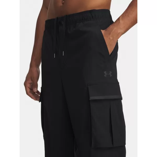  Sporthose für Herren UNDER ARMOUR UNSTPBLE TXTR WOVEN CARGO 6003862-001 SCHWARZ 