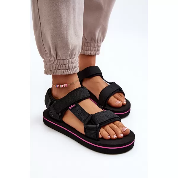  Damensandalen LEE COOPER LCW-24-05-2751L SCHWARZ 
