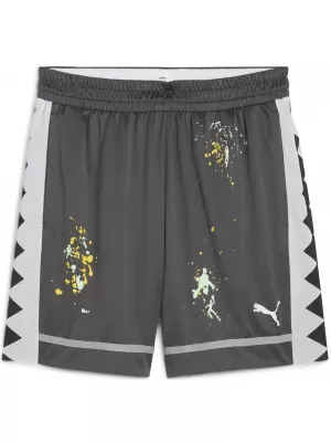 Herrenshorts PUMA PITP ALL JAWS 6.5" SHORT 632918-01 DÜSTERES GRAU