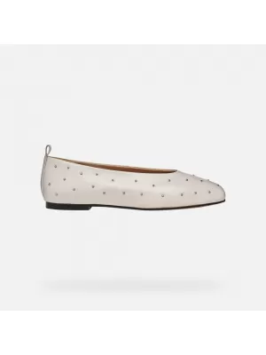 Ballerinas für Damen GEOX MARSILEA G011990 SILBER