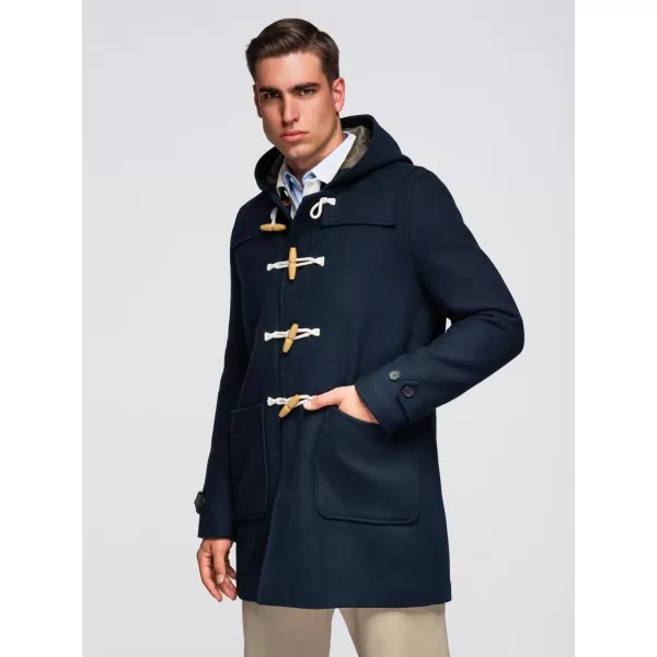  Herrenmantel OMBRE OM-COWC-0131 MARINEBLAU 