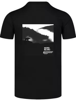 Herren-T-Shirt NORDBLANC NOTHINGNESS NBSMT8150 SCHWARZ