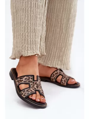 Damenhausschuhe ZAZOO 40383 BEIGE