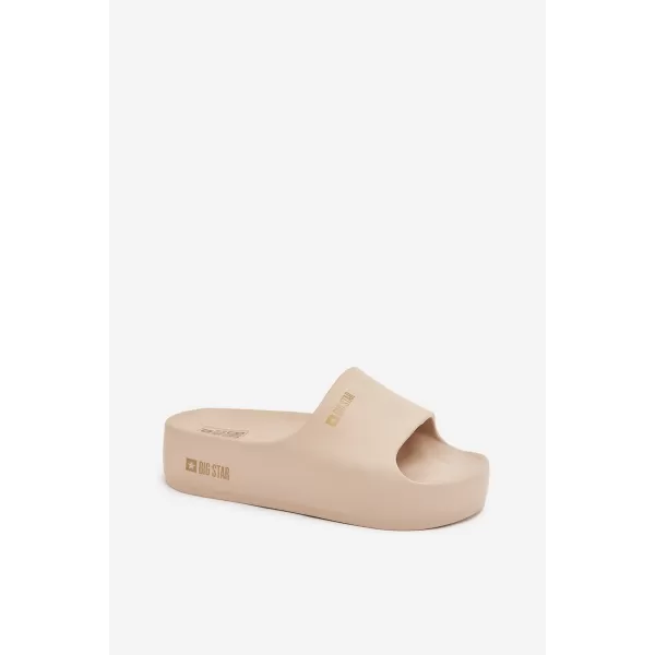  Damenhausschuhe BIG STAR SS274722 BEIGE Big Star Shoes 