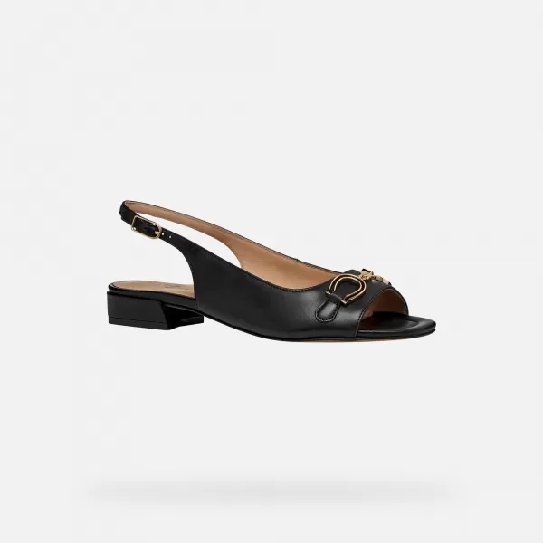  Damensandalen GEOX NEW ERAKLIA 15 G012993 SCHWARZ 
