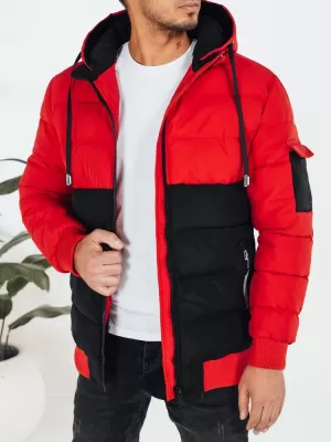 Herrenjacke DSTREET TX5100 SCHWARZ/ROT