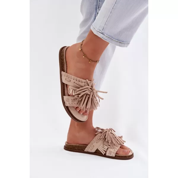  Damenhausschuhe BOTO GLORINNA 41498 BEIGE 
