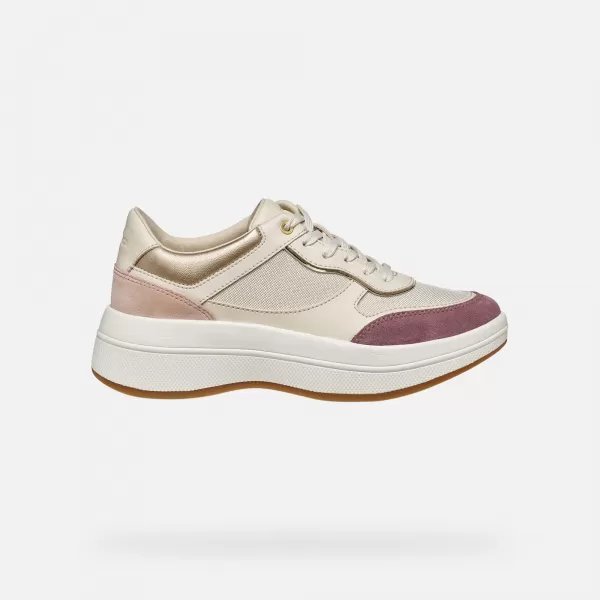  Damen-Sneaker GEOX SPHERICA ECUB-3 G013159 BEIGE 