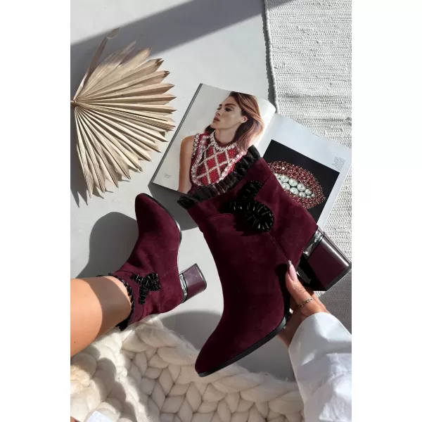  Damenschuhe D&A MR52-127 WEIN 