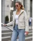 Damenjacke DSTREET TY5634 BEIGE