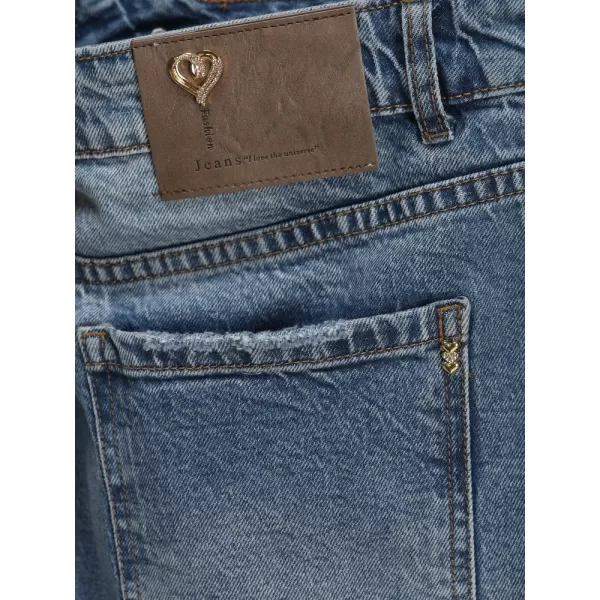  Damenhosen DSTREET UY2886 BLAU 