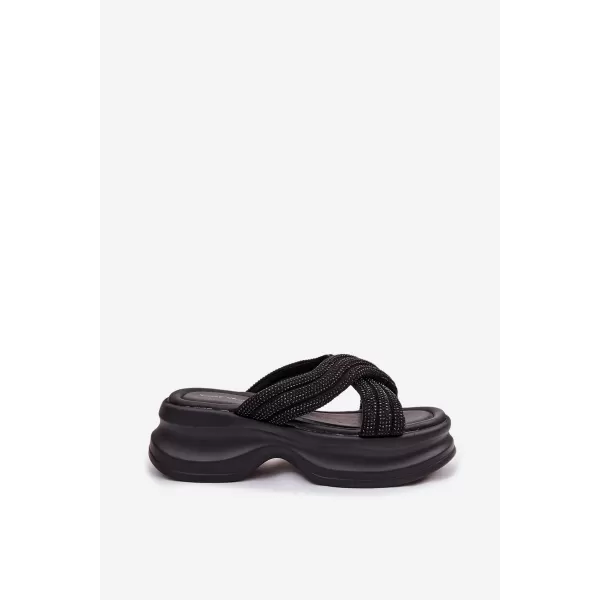  Damenhausschuhe BOTO LIORINE 42034 SCHWARZ 