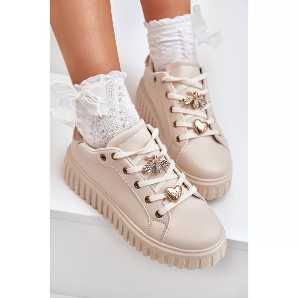  Damen-Sneaker EVENTO GRELESI BEIGE 