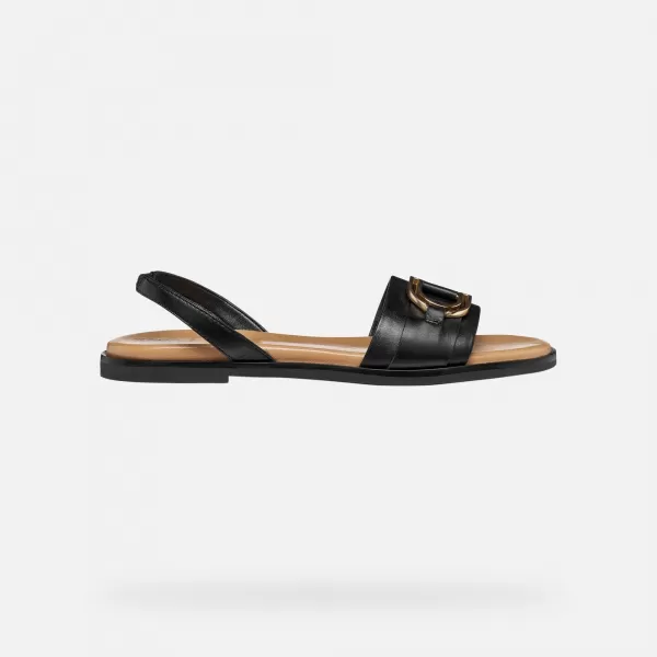  Damensandalen GEOX NAILEEN G013140 SCHWARZ 