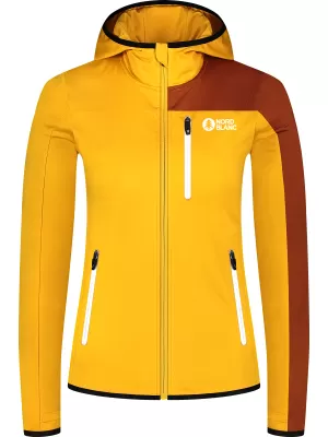 Powerfleece-Sweatshirt für Damen NORDBLANC RIVA NBWFL8292 BERNSTEIN