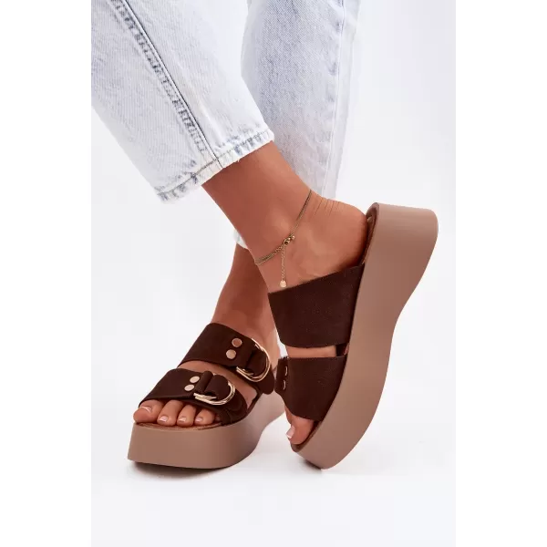  Damensandalen BOTO NELIRAE 42057 KAFFEE 
