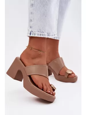 Damenhausschuhe BOTO SINORA 42031 KHAKI