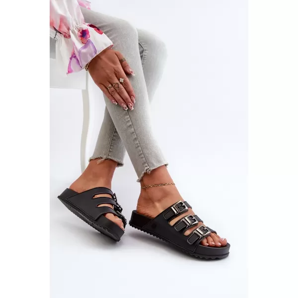 Damenhausschuhe ZAXY JJ285058 SCHWARZ 