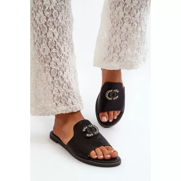  Damen-Flip-Flops S.BARSKI KV27-050 SCHWARZ 