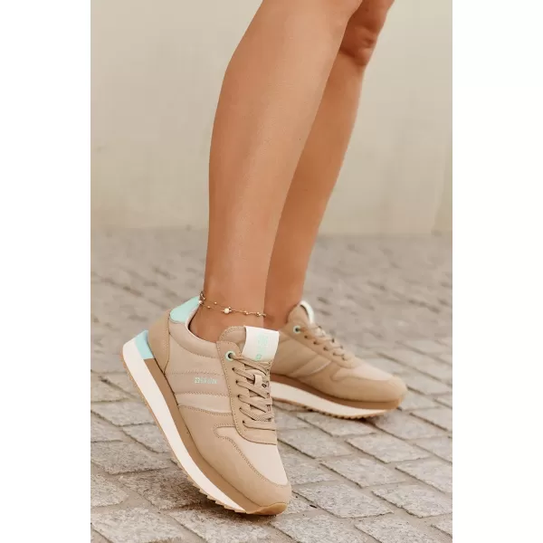  Damen-Sneaker BIG STAR RR274A048 BEIGE Big Star Shoes 