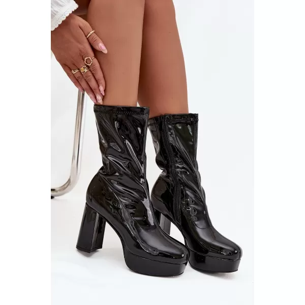  Damenschuhe mit Absatz BOTO CALVESSA 39545 SCHWARZ 