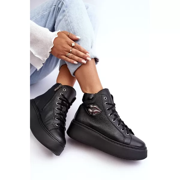  Damen-Sneaker BOTO KATERIN 28160 SCHWARZ 