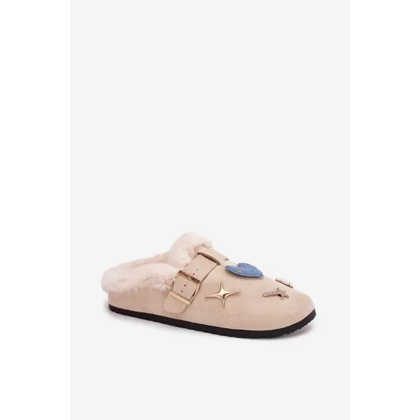  Damenhausschuhe BOTO THALORA 40802 BEIGE 