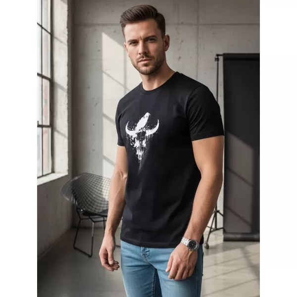  Herren-T-Shirt DSTREET NX060R SCHWARZ 