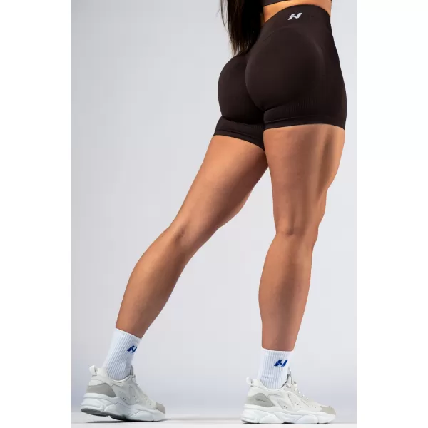  Push-up-Shorts mit hoher Taille POWER 893 DUNKELBRAUN Nebbia 