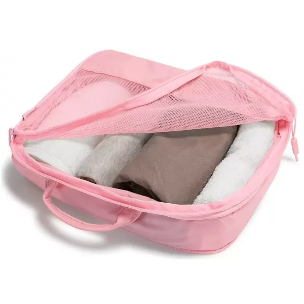  Koffer HEYS Ecotex Compression Packing Cube 4 Pc Set ROSA SAND 