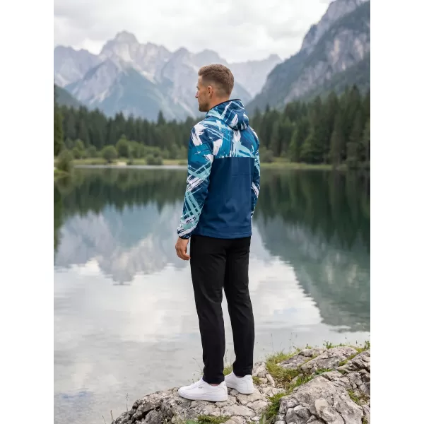  Premium-Softshelljacke für Herren ALTISPORT VOJ/ALM039JACK01 MARINEBLAU 