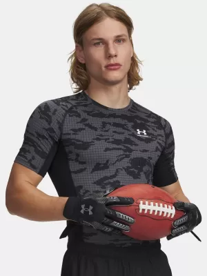 Herren-T-Shirt UNDER ARMOUR HG PRINTED SS 6009657-001 SCHWARZ