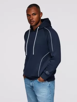 Herren-Sweatshirt OMBRE OM-SSNZ-0250 MARINEBLAU