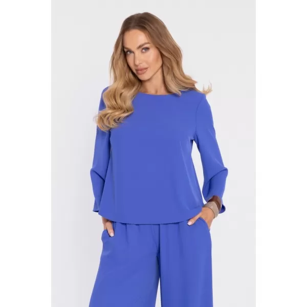  Damenbluse MOE M905 BLAU 