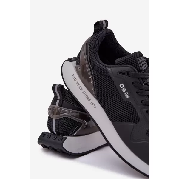  Herren-Sneaker BIG STAR RR174361 SCHWARZ Big Star Shoes 