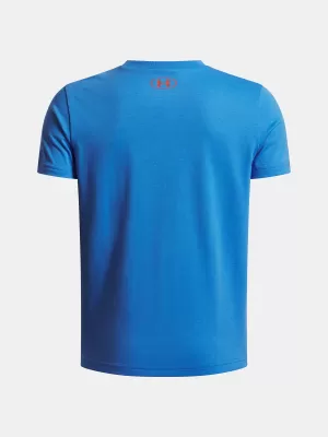 T-Shirt für Jungen UNDER ARMOUR UA B BOXED SPORTS UPDATE SS 1388672-402 BLAU