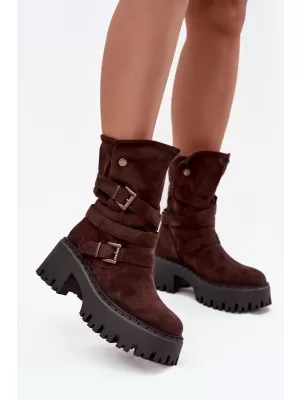 Damenschuhe mit Absatz BOTO NERELISA 40379 BRAUN