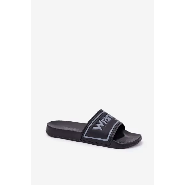  Herrenhausschuhe WRANGLER AVERELL 20251042.25Y SCHWARZ 