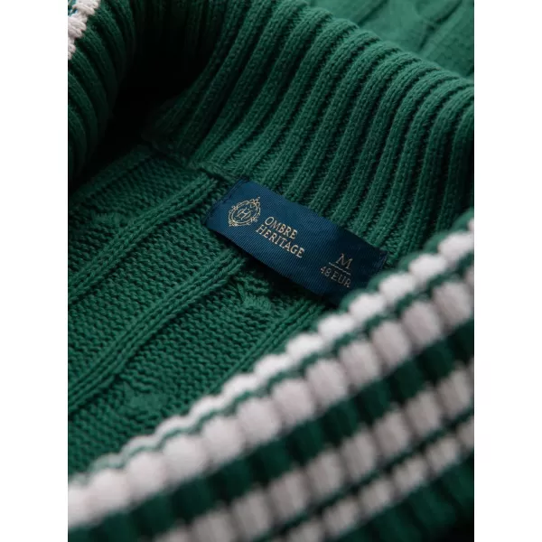  Herren-Cardigan OMBRE OM-SWCD-0152 GRÜN 