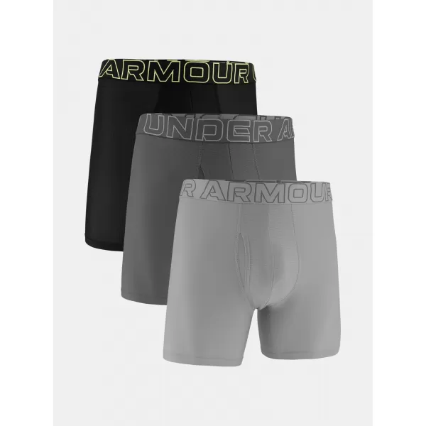  Herren-Boxershorts UNDER ARMOUR UA PERFORMANCE TECH MESH - SOLID 6IN - 1383884-069 TITAN 