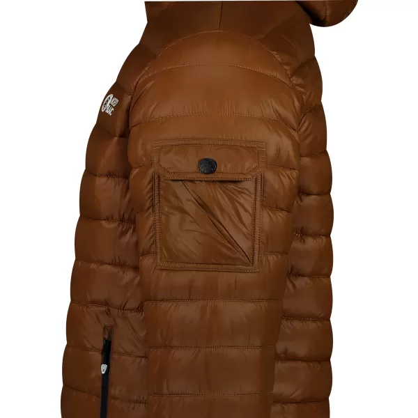  Herren-Winterjacke NORDBLANC SNARL NBWJM8260 PUŠTÍKS BRAUN 