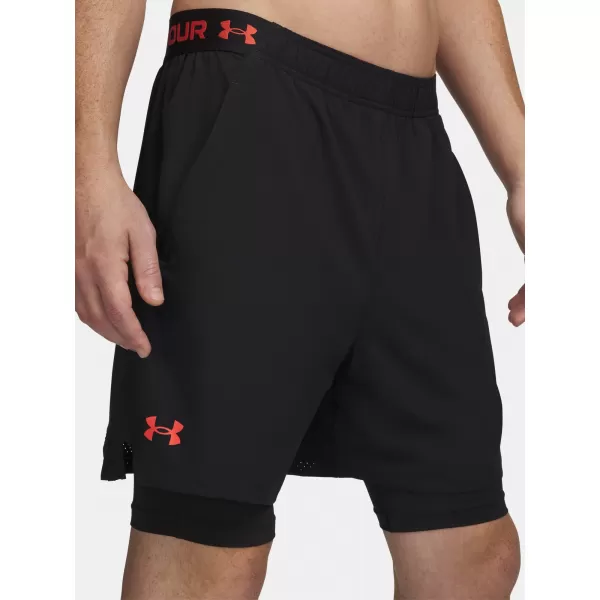  Herrenshorts UNDER ARMOUR VANISH WOVEN 2IN1 STS 1373764-008 SCHWARZ 