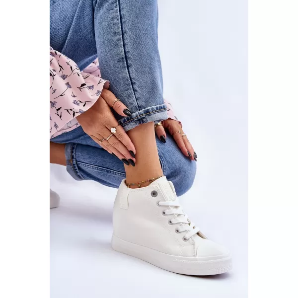  Damen-Sneaker BIG STAR LL274035 WEISS Big Star Shoes 