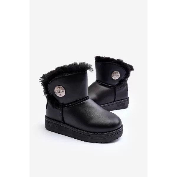  Kinder-Schneestiefel BIG STAR MM374082 SCHWARZ Big Star Shoes 