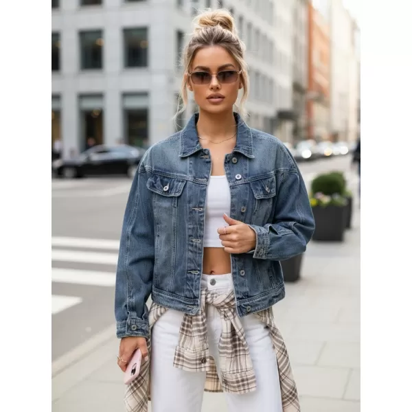  Damenjacke DSTREET TY5632 BLAU 