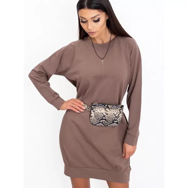  Kleid BASIC FEEL GOOD RV-TU-5184.93P BRAUN 