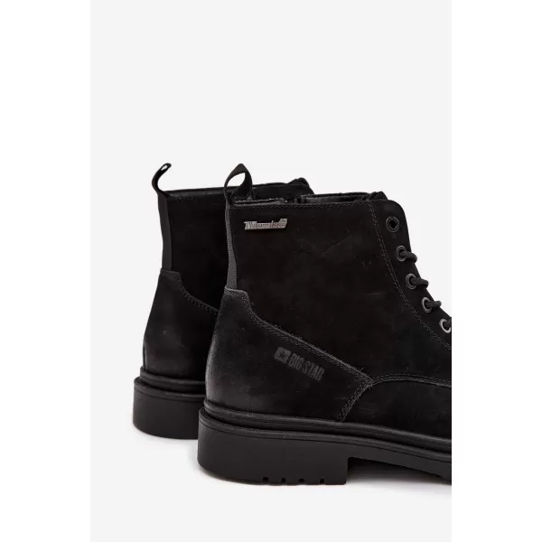  Herrenschuhe BIG STAR OO174148 SCHWARZ Big Star Shoes 