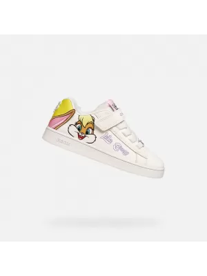 Mädchen-Sneaker GEOX ECLYPER J65LRH05411C0592 WEIß